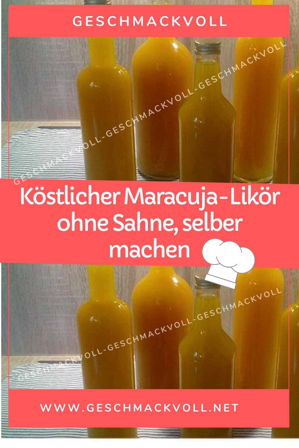 Geschmackvoll K Stlicher Maracuja Lik R Ohne Sahne Selber Machen