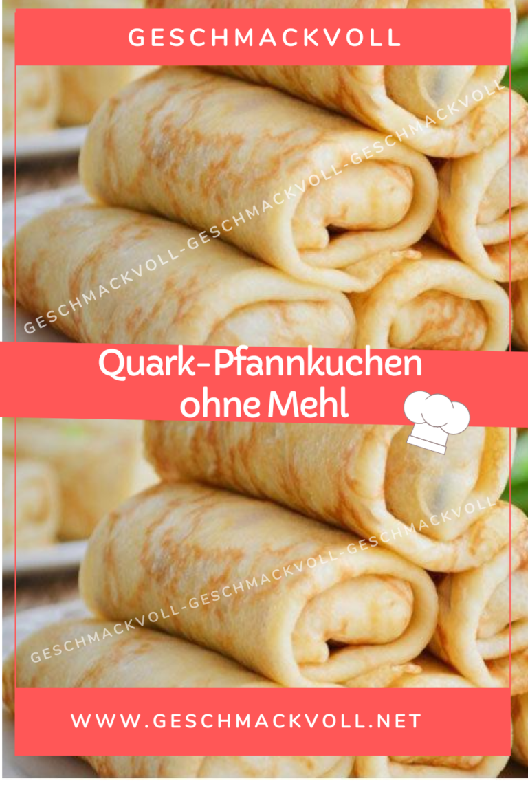 Quark-Pfannkuchen ohne Mehl – Geschmackvoll